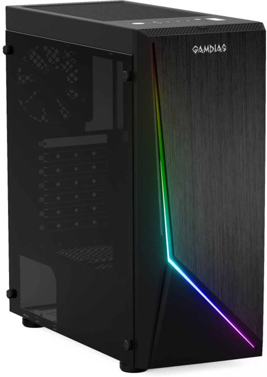 D-XL Gaming PC Agerz 5+ - Ryzen 5 2600 | Nvidia GTX 1650 | 8GB DDR4 2400MHz | 240GB SSD + 500GB HDD